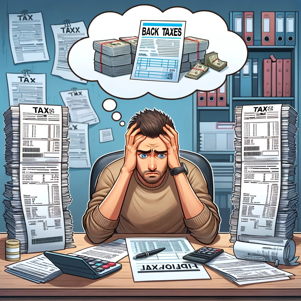 dealing with irs back taxes